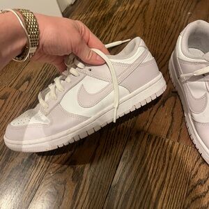 Light purple dunks size 7